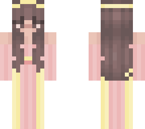 taylors pink and yellow dress