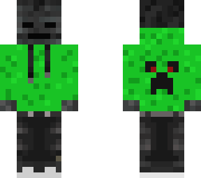 wither skeleton (green hoodie)
