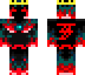 a red and blue mage