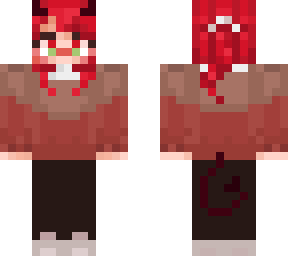 autumn devil girl