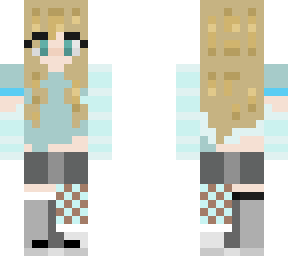 blue cookie girl
