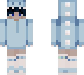 blue dinosaur boy