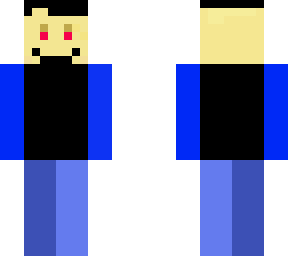 blue man