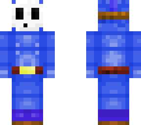 blue shy guy