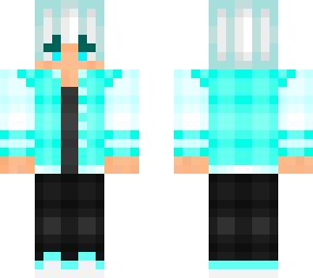 boy with white hair