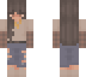brown aesthetic girl