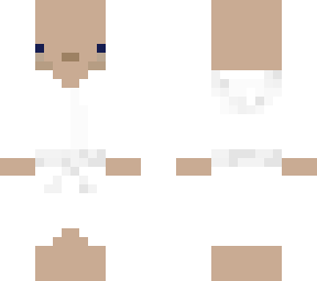 brown axolotl in white robe