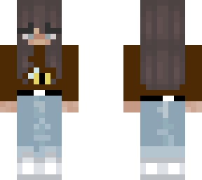 brown bee jumper girl