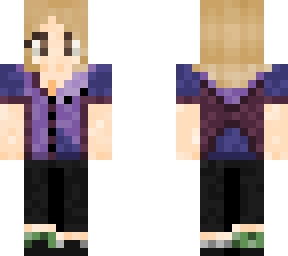 doctor who - rose tyler (2x01) - purple/blue patchwork shirt