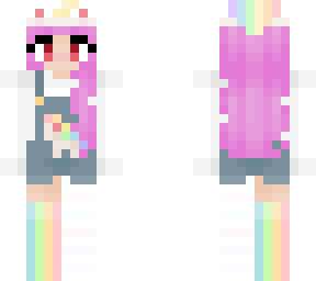 evil unicorn girl