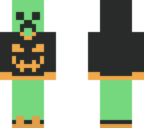 halloween creeper (skintober day 10)