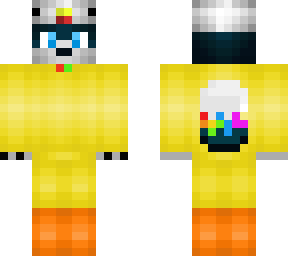 me in chicken outfit