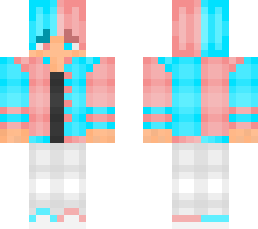 pastel blue and pink boy
