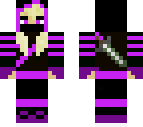 purple blond ninja