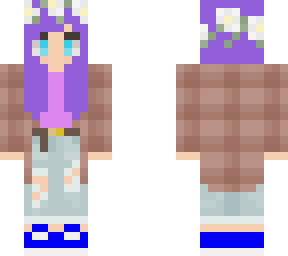 purple girl
