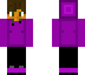 purple hoodie