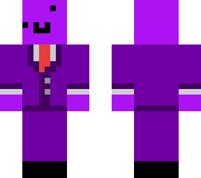 purple man in a suit