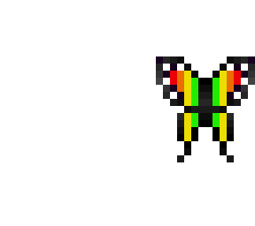 rainbow butterfly