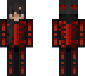 red skeleton pj