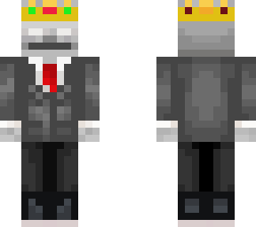 skeleton king  in suit