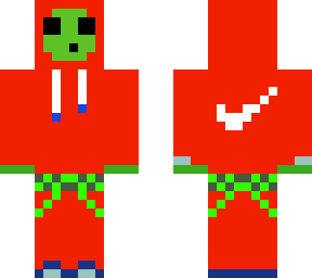 slime kid red hoody