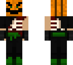 spooky green pumpkin boi wit an i