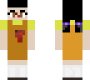 squid game doll (with blood)
