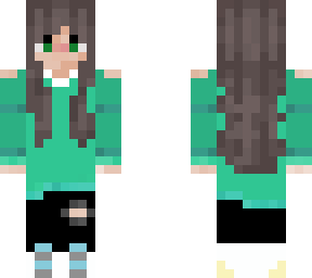 teal girl