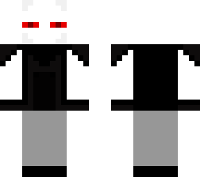 white ender man with armor