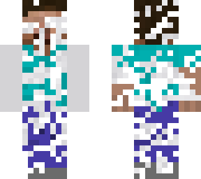 white steve but gray hands