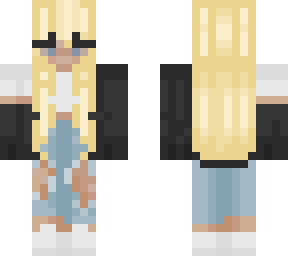 basic fall girl (blonde version)