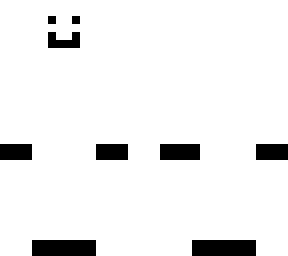 black and white