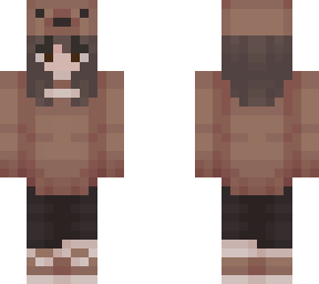 brown hsit bear dkin