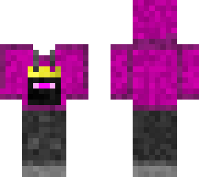 businessmobs purple hoodie enderman