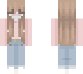 cat girl ghost skin (halloween)