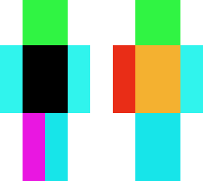 colourful alien