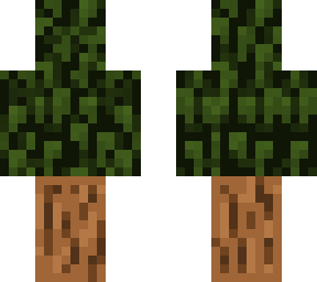 for u mrkhtt, a tree minecraft skin weeeeeeeeeee