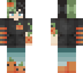 halloween boy pumpkin