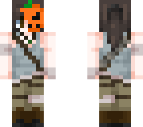 hola lara croft con una mascara