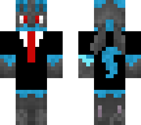 lucario con traje