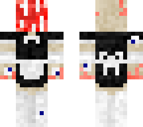 mouth eye monster but its a maid