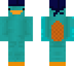 perry the platypus durag w/ waves underneath navy