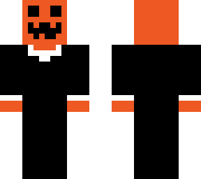 pumpkin with suit