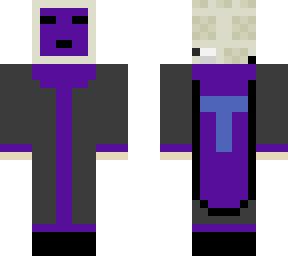 purple tv head
