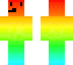 rainbow dude with headphones