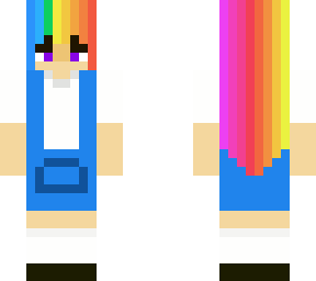 rainbow girl