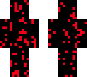 red and black
