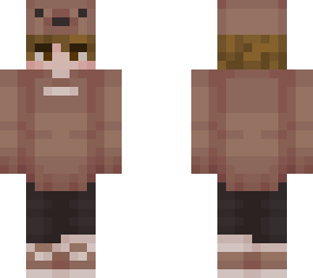 red hair bear skin