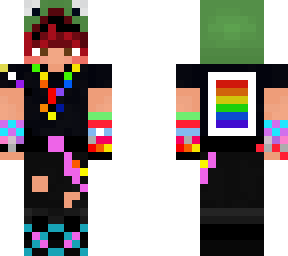 red haired kandi kid