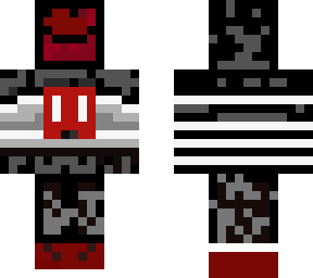 ripped red guy with a hood